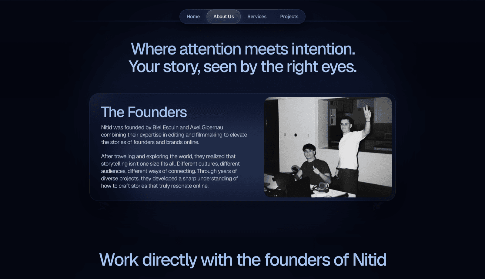 Nitid Media — vista 1